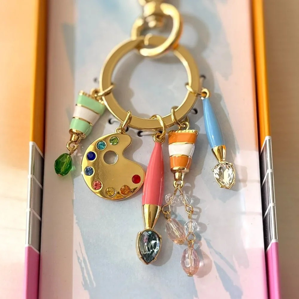 True to Form Artist & Painter Key Chain / Bag Charm